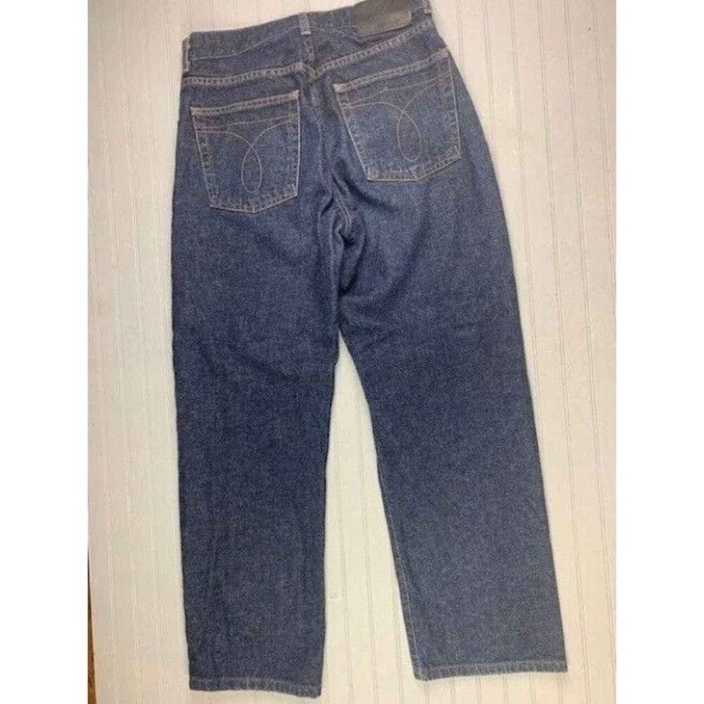 Calvin Klein Size 32x32 Mens Jeans Cotton (Actual Inseam 28.5) Relaxed Leg